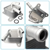 Resfriador Oleo Motor L200 Triton Sport FlGl 4x4 2.4td 16v 2016 A 2024, Pajero Sport 4x4 2.4td 16v 02.2019 A 2024