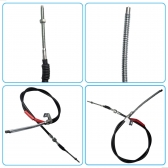 Cabo Do Freio De Mão Traseiro Da L200 4X4 Gl, Gls, Savana 96 A 2007 Lado Esquerdo - [BAC20570]