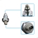 Sensor Interruptor Da Luz De Re Da Hilux 2.8, 3.0 97 A 2004 - [BAC28651]