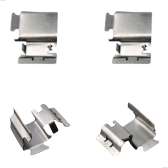 Jogo Molas Da Pastilha Dianteira Amarok 2.0 16V 2010 A 2018 Corolla 1.82.0 2009 A 2014 Jogo Com 4 Peças (Para 1 Lado) - [BAC14323]