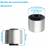 Bucha Do Amortecedor Dianteiro Da Hilux 2016 a 2020 Medida 42MM - [BAC11256]