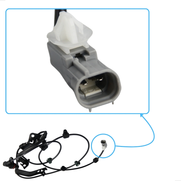 Sensor Do Abs Do Freio Dianteiro Da Hilux 2009 A 2015 Lado Esquerdo - [BAC11064]