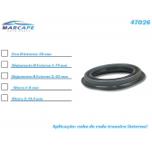 Retentor Interno Da Roda Traseira Da Frontier 2003 A 2008 - [BAC47026]