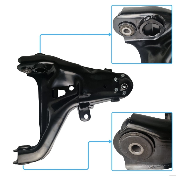 Bandeja Inferior Dianteira Completa Da S10, Blazer 4X4 2001 a 2011 Lado Esquerdo - [BAC11563]