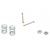 Jogo De Molas Da Sapata Do Freio Traseiro Da L200 Gl, Gls, Savana 4X4 97 A 2007 Lado Esquerdo - [BAC30228]