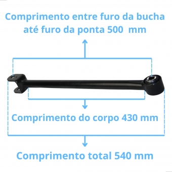Braço Traseiro Lado DireitoLe Byd Soug Plus 2023 A 2024 - [BAC14761]