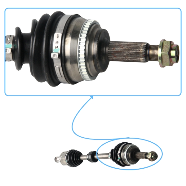 Semi Eixo Dianteiro Do Corolla 2.0 16V 2009 A 2014 Lado Esquerdo Câmbio Automatico - [BAC28801]