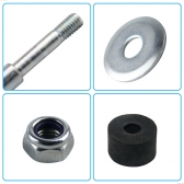 Apoio Da Bieleta Dianteira L200 4X4 1996 A 2007 | Quadrada [BAC10991]