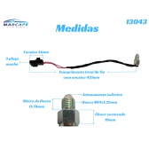 Sensor Luz Da Tração Da L200 Sport, Outdoor 2003 A 2012 Pajero Sport 2003 A 2008 Câmbio Maual - [BAC13043]