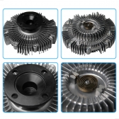 Polia Embreagem Viscosa Da Hilux 2.8 16V Td 2016 A 2020 - [BAC13574]