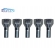 Kit 5 Prisioneiros Sem Porca Roda Aro 15 Ducato 2015 2016 - [ML40109(X5)] - BAC40109NA(X5)