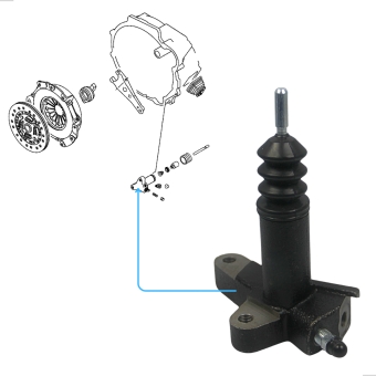 Cilindro Auxiliar Da Embreagem L200 Sport, Outdoor 2003 A 2012, L200 Savana 2008 A 2012 Redonda, Pajero Sport 2.5, 2.8 D