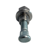Parafuso Com Porca Da Roda Dianteira Da L200 Triton 2007 A 2016, Pajero Dakar 2010 A 2018 - [BAC70179]