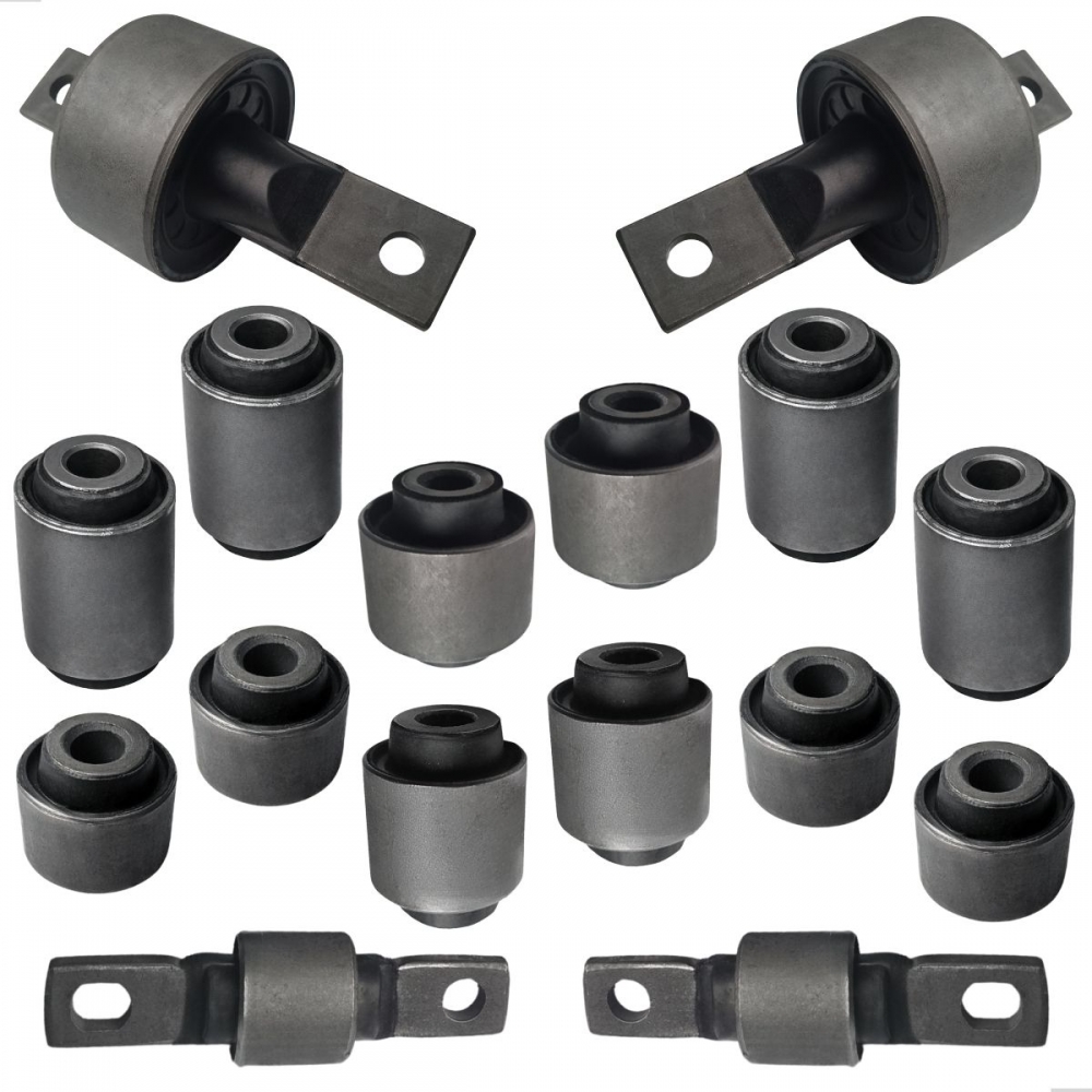 KIT BUCHA SUSPENSAO TRASEIRA CIVIC 1996 A 2000  KIT COMPLETO COM 16 BUCHAS [BAC14874NA]