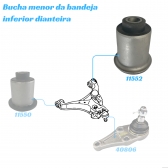 Bucha Da Bandeja Inferior Dianteira Da Pajero Full 2001 A 2021 - [BAC11552]
