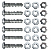 KIT COIFA CAMBIO FUSCA, VARIANT, KOMBI 1960 A 1996, BRASILIA 1973 A 1982  KIT: COIFA + ABRACADEIRA + PARAFUSO + PORCA [BAC14959NA]