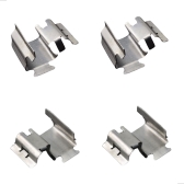 Jogo Molas Da Pastilha Dianteira Amarok 2.0 16V 2010 A 2018 Corolla 1.82.0 2009 A 2014 Jogo Com 4 Peças (Para 1 Lado) - [BAC14323]