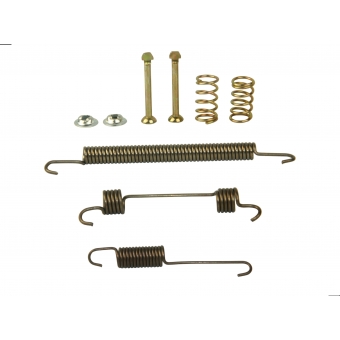 Jogo Molas Sapatas Traseiro Lado Direito E Lado Esquerdo Cronos 2018 A 2024, Idea 2006 A 2016, Punto 1.4, 1.6 2008 A 2017, Palio Weekend 2008 A 2