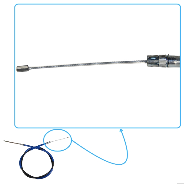 Cabo Do Freio De Mão Traseiro Da Ranger 2005 A 2008 Lado Direito - [BAC20604]