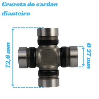 Cruzeta Do Cardan Dianteiro FrontierXterra 2.8 Mwm 2003 A 2007 4X4 - [MCP24501]