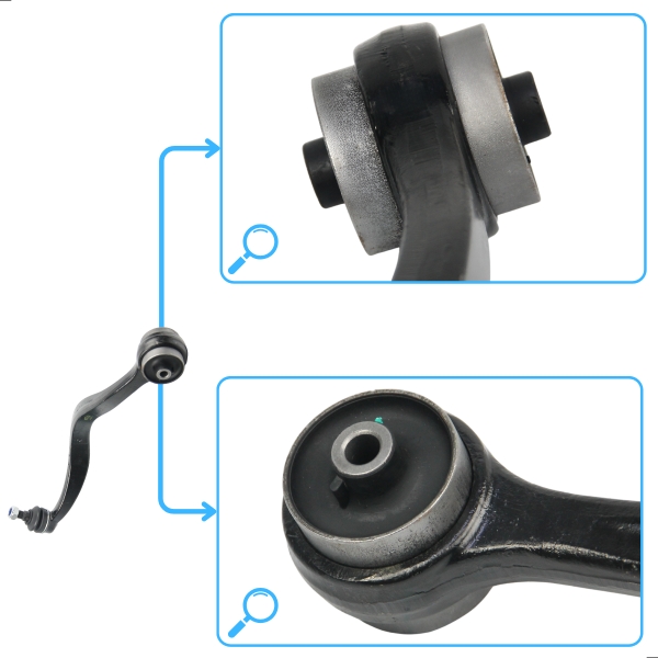 Braço Superior Dianteiro Do Fusion 2006 A 2012 Lado Direito - [BAC80284]