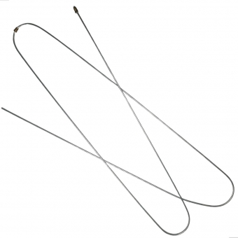 Kit de canos de freio GolSaveiroParatiVoyage 1981 a 2013 G1G2G3G4 (OBS: Não serve no GOL G5 - 6 Peças [BAC14891]