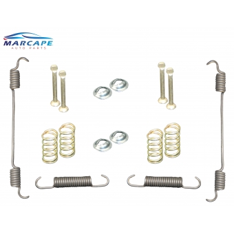 Jogo Molas Sapatas Tras Lado Direito E Lado Esquerdo Grand Siena 2012 A 2021, Novo Palio 2012 A 2017 - [BAC14638]