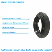 Retentor Saida Semi Eixo Dianteiro Le Etios 2016 A 2021 - [BAC14564]