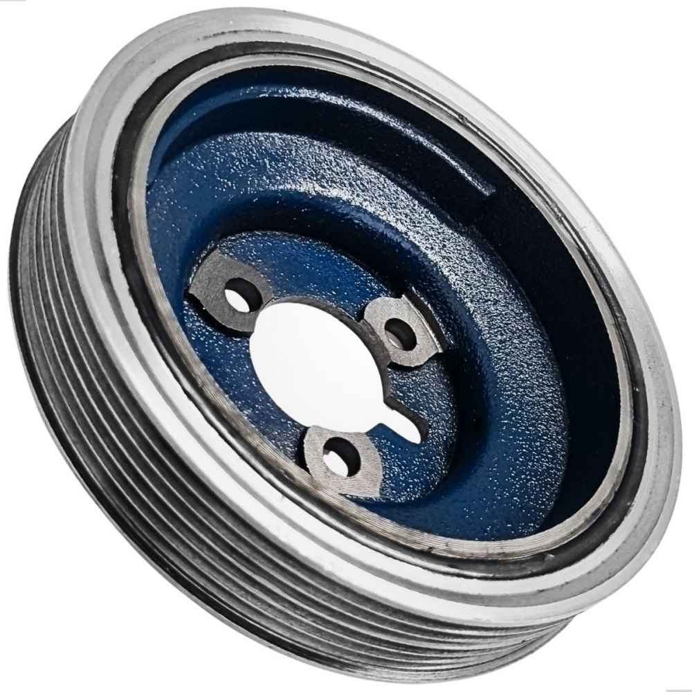 Polia do Virabrequim Peugeot  206, 207, 307, Citroen C3, C4, Xsara, Picasso 1.6 16v 98 a 2014 - [BAC40908]
