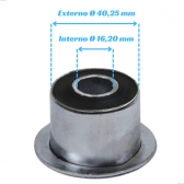 Bucha Do Feixe De Molas Traseiro Da Iveco 3510, 4910, 4912, 5912, 6012, 7012, 7013, 70C16, 70C17 2000 A 2018 - [BAC10848]