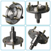 Cubo Da Roda Dianteira Sem Rolamento Da Ranger 4X2 2012 A 2018 - [BAC81531]