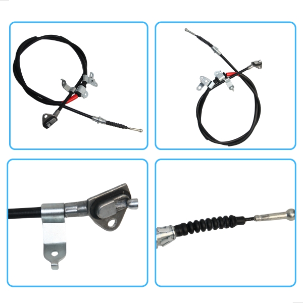 Cabo Do Freio Mao Traseiro Lado Esquerdo Corolla 2014 A 2019 - [BAC14386]