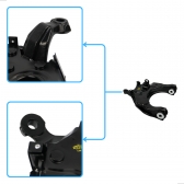 Bandeja Inferior Completa Hilux Pick-up 2.8 4x4 1993 a 2001, Hilux Sw4 2.8 1991 a 1995, Hilux Pick-up 4x2 4x4 2001 a 2004 | Lado Esquerdo [BAC473