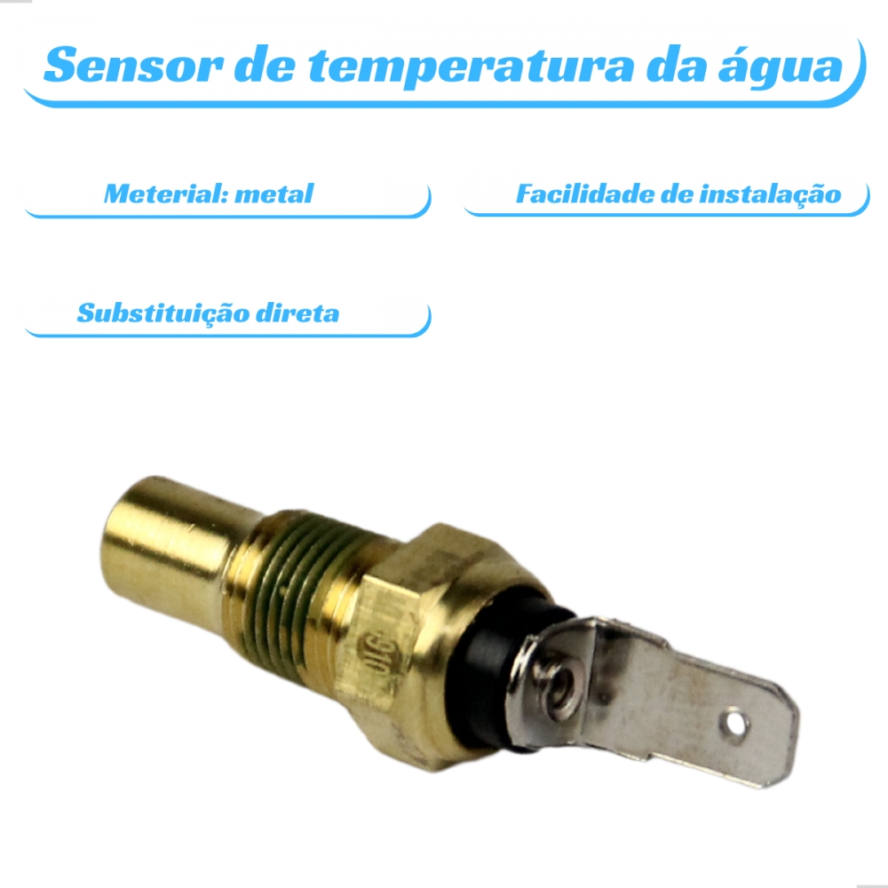 Sensor Da Temperatura (1 PINO) L200 Gl, Gls, Sport, Outdoor, Savana 1997 A 2012, Pajero 1990 A 2012 [BAC31508]