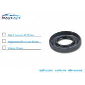Retentor Lateral Do Diferencial Da L200 Gl 1997 A 2007 - [BAC82027]