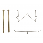 Jogo De Molas Da Pastilha Do Freio Dianteiro Da Hilux 2.8, 3.0 4X4 95 A 2004 - [BAC30191]