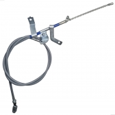 Cabo Do Freio De Mão Traseiro Hilux Pick-up 2005 A 2015 | Lado Esquerdo [BAC20617]