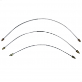 Kit de canos de freio Chevette 1987 a 1993 - 8 Peças [BAC14892]