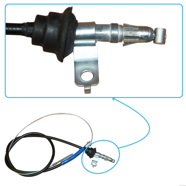 Cabo Do Freio De Mão Dianteiro Da Frontier, Xterra 2.8 Mwm 2003 A 2008 - [BAC13595]