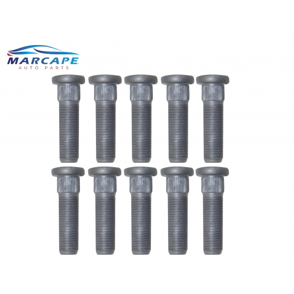 Kit 10 Parafuso Prisioneiro Roda Traseira Hr 2007 A 2016 - [ML70939(X10)] - BAC70939NA(X10)