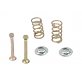 Jogo De Molas Da Sapata Do Freio Traseiro PALIO, SIENA 1996 A 2012, UNO 1.3 2004 A 2013, UNO MILLE 2006 A 2013, PALIO WEEKEND 1.4,.16 2009  [BAC30703]