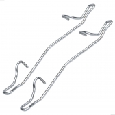 Jogo De Molas Da Pastilha Dianteira Do Fiesta Espanhol 1995 A 2014, Fiesta Endura 1.0, 1.3 8V Zetec 1.4 16V Rocam 1.0, 1.6 8V1996 A 2007, Fiesta