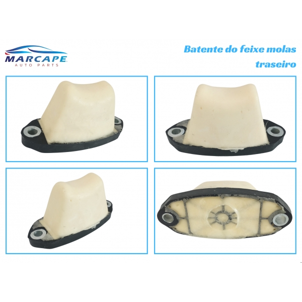 Batente Feixe Molas Traseiro Da S10 1995 A 2011 - [BAC13468]