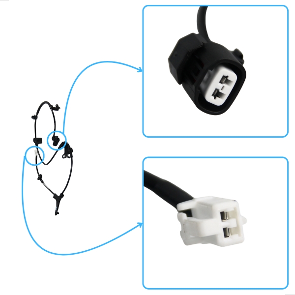 Sensor Do Abs Do Freio Traseiro Do Corolla, FieLado Direitoer 2003 A 2008 Lado Direito - [BAC11098]