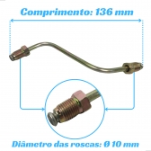 Cano Tubo Do Freio Dianteiro Hilux 2005 A 2015 - [BAC11502]
