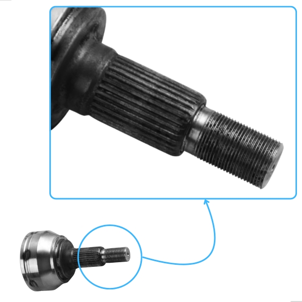 Ponteira Homocinetica Dianteira Cayenne 2002 A 2010 - [BAC81548]