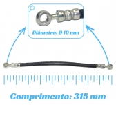 Mangueira Bomba Vácuo Ao Alternador  L200 Outdoor, Sport 2003 A 2012, L200 Savana 4x4 2008 A 2012 [BAC31567]