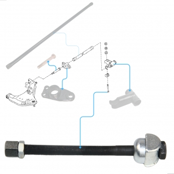 Parafuso Do Suporte Barra De Torção Suspensão Dianteira Frontier, Xterra 2.8 Mwm 2003 A 2008 | Parafuso Lado Do Chassi [BAC14466]