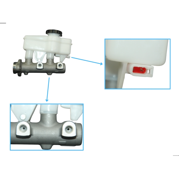 Cilindro Mestre Do FreioFrontier 2.5 16V 2008 A 2016 | Sem Controle de Tração [BAC80249]