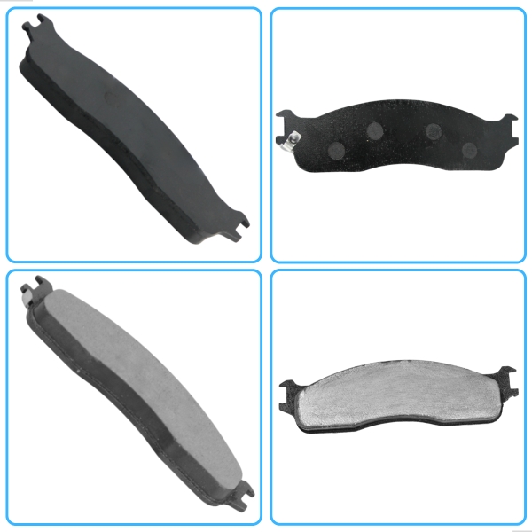 Jogo Pastilha Dianteira Da Ram 2500 4X4 2003 A 2008 - [BAC51018]